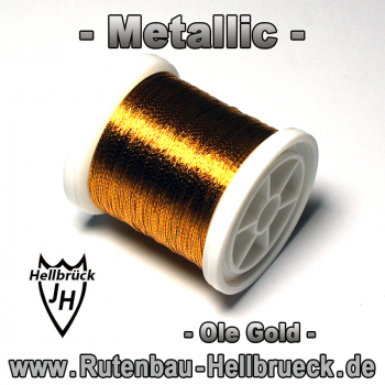 Bindegarn Metallic - Farbe: Ole Gold -C-